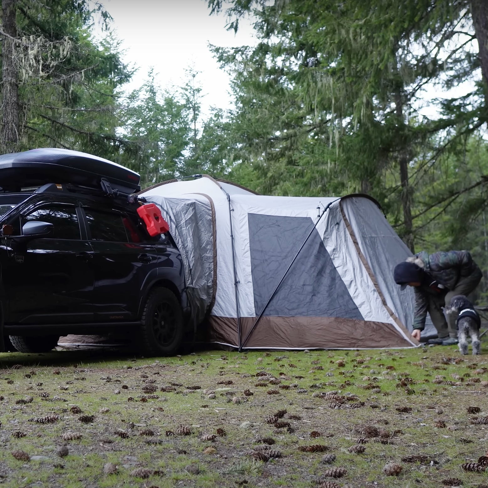 kingcamp-boundless-x5-b-series-suv-tent-uv-protection-multi-room-standalone-or-s image 3