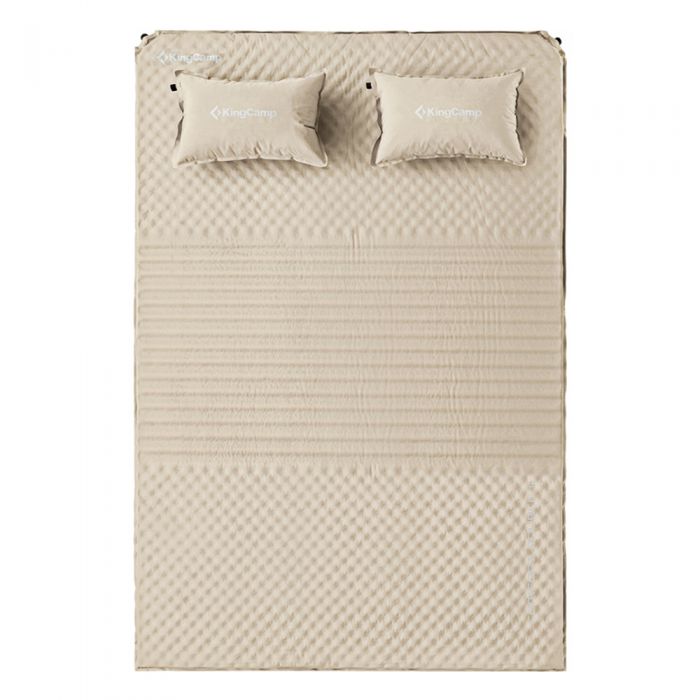 kingcamp-self-inflating-camp-mat-double-wide-insulated-sleeping-pad-for-camping image 2