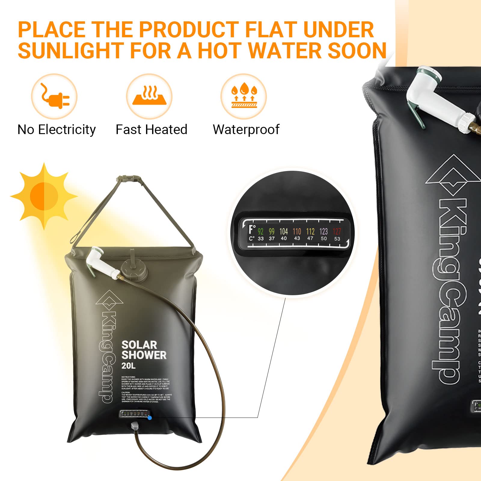 kingcamp-solar-shower-adjustable-hanging-outdoor-shower-20l image 4