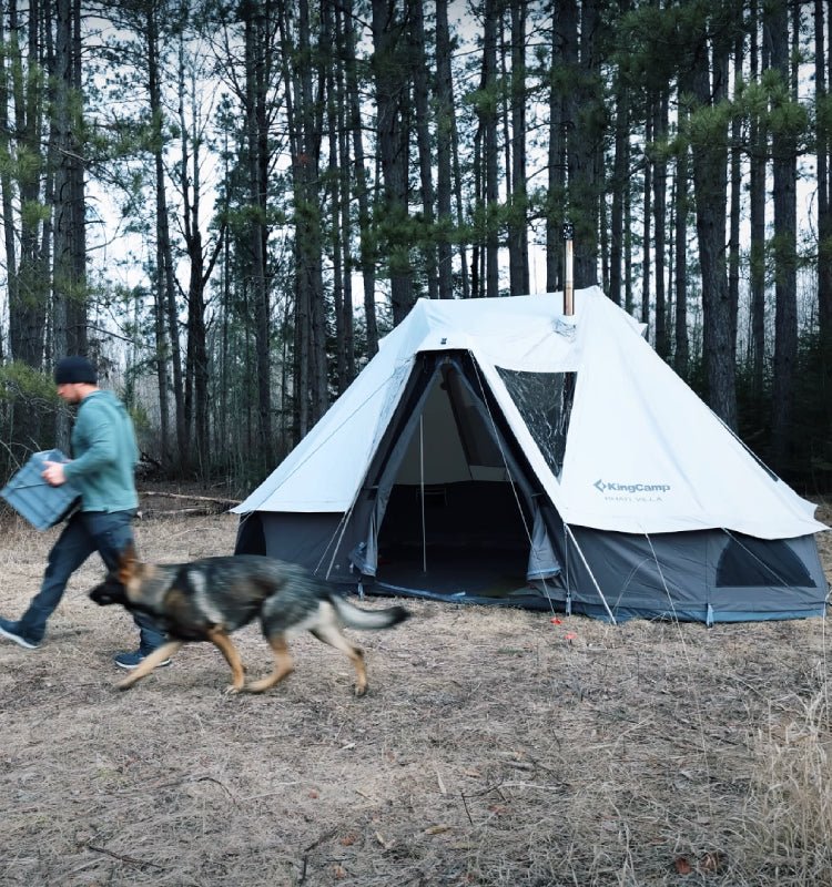 kingcamp-khan-villa-tent-bundle-for-4-6-person-luxury-4-season-glamping-tent-wit image 5