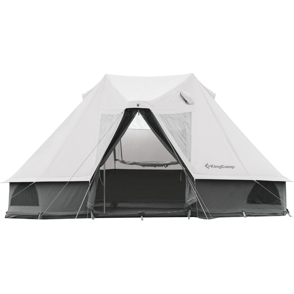 kingcamp-khan-villa-tent-bundle-for-4-6-person-luxury-4-season-glamping-tent-wit image 2