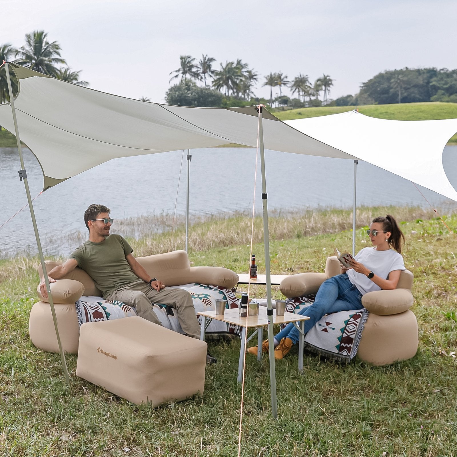 kingcamp-2-person-inflatable-sofa-single-set-bundle image 4
