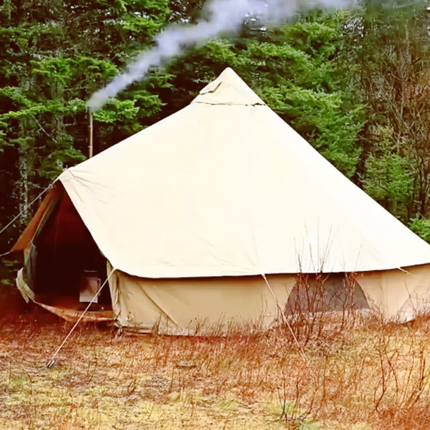 kingcamp-khan-4-season-canvas-bell-tent-with-stove-bundle-kt2011-8-person-glampi image 7